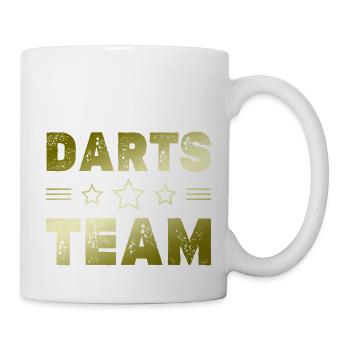 Darts Team - Tasse - Weiß - Rechts