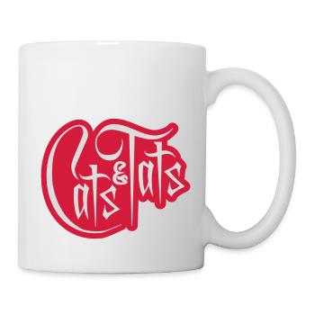 Citation de chats et de tats - Mug blanc - blanc - Droite