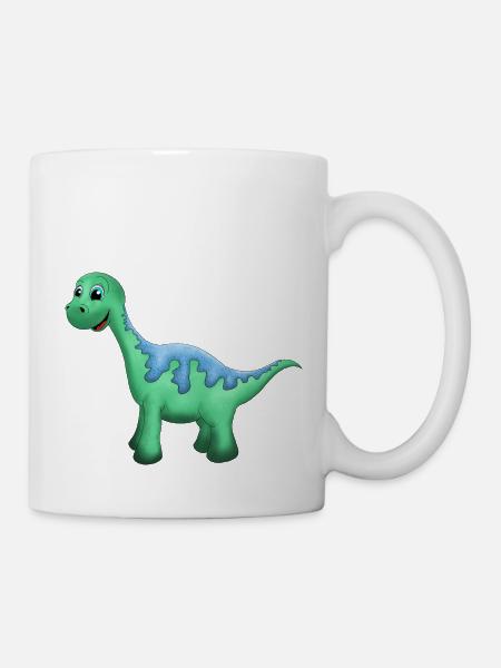 Dear dinosaur. - Mug - white