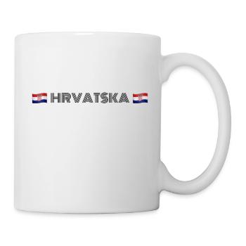 Hrvatska - Tasse - Weiß - Rechts