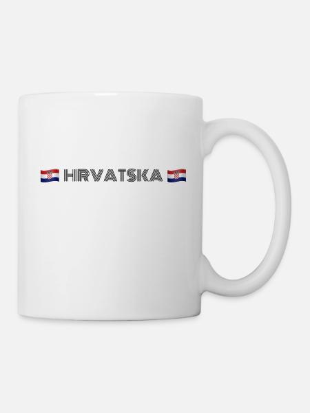 Hrvatska - Mug blanc - blanc