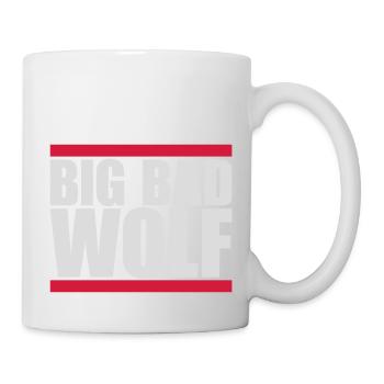 Citation du Grand Méchant Loup - Mug blanc - blanc - Droite