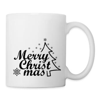 Classic Merry Christmas Design - Mug - white - Right