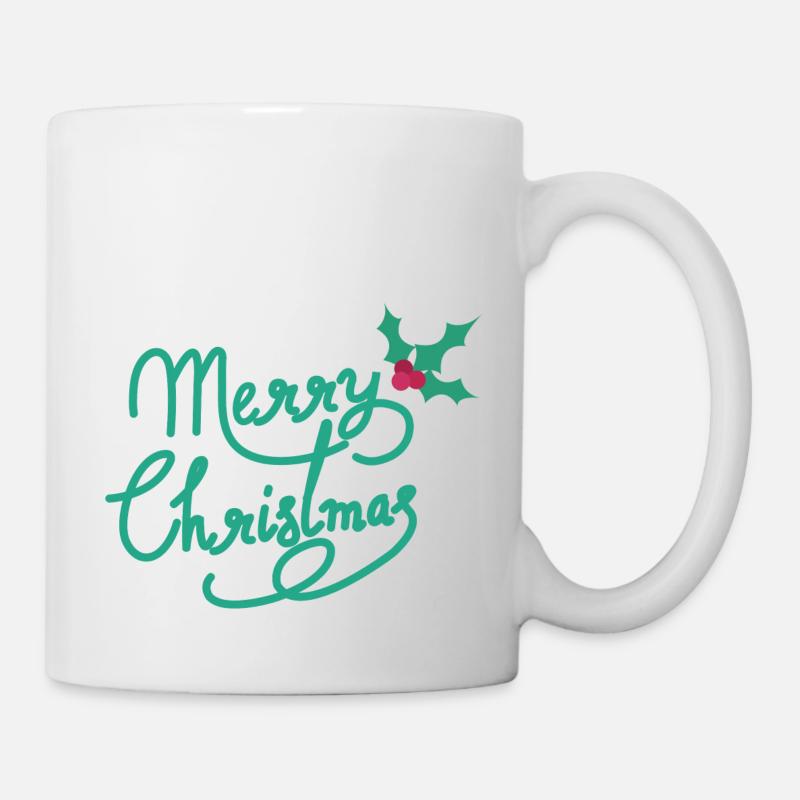 merry christmas - Mug - white