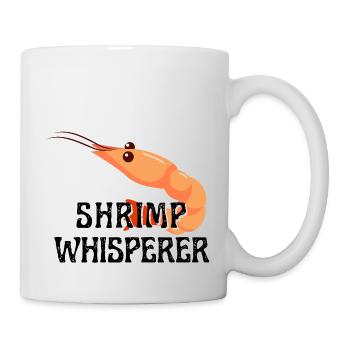 Shrimp Whisperer - Funny Shrimps Lover - Mug - white - Right