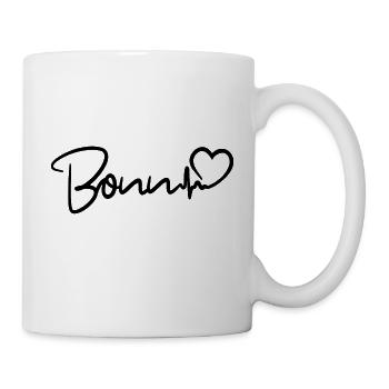 Bonn heartbeat - Mug - white - Right
