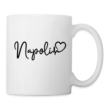 Napoli Herzschlag Italien Neapel - Tasse - Weiß - Rechts
