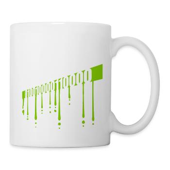Binär Code Programm Sprache - Tasse - Weiß - Rechts