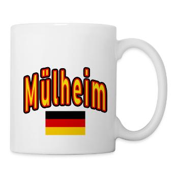 Mülheim deutschland flagge - Tasse - Weiß - Rechts