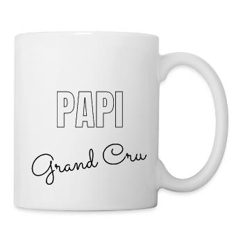Gran cru - Mug blanc - blanc - Droite