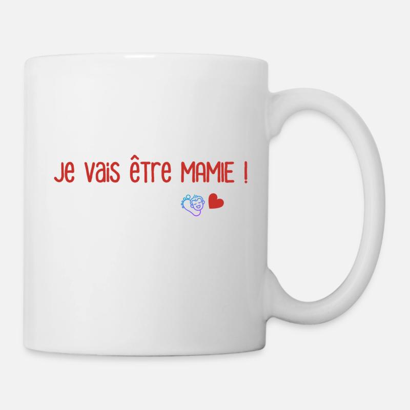 T-shirt Future Mamie - Mug blanc - blanc