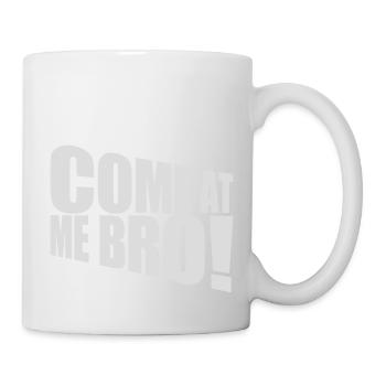 Viens à moi bro - Mug blanc - blanc - Droite