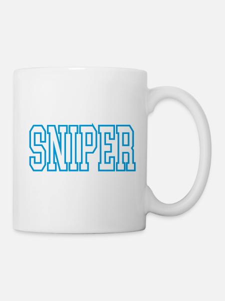 Sniper - Tasse - Weiß