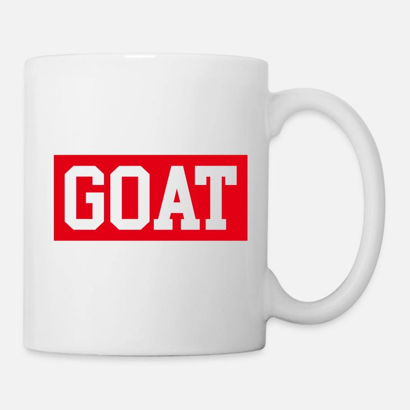GOAT - Tasse - Weiß