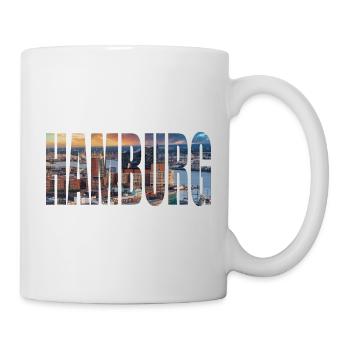 HAMBURG SKYLINE - Mug - white - Right