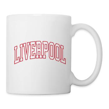 Liverpool - Tasse - Weiß - Rechts