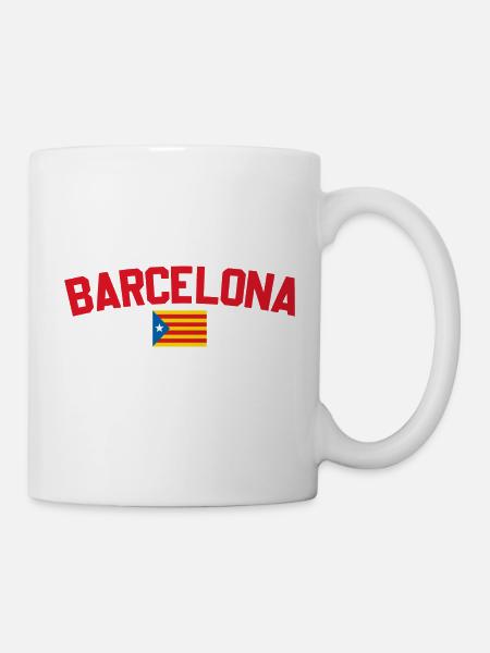 Barcelona Katalonien - Tasse - Weiß