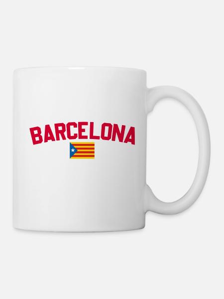 Barcelone - Mug blanc - blanc