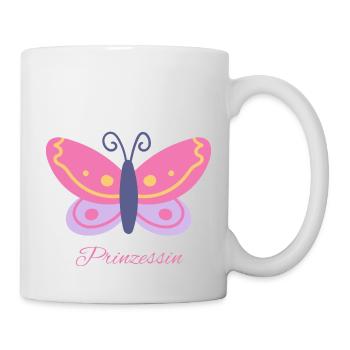 Meine Prinzessin - Tasse - Weiß - Rechts