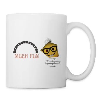 J’ai tellement de plaisir pour toi maintenant - Mug blanc - blanc - Droite