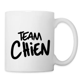 team chien - Mug blanc - blanc - Droite