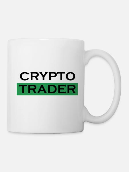 Crypto Bitcoin Trading - Tasse - Weiß