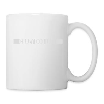 crazy dog lady Zitat - Tasse - Weiß - Rechts