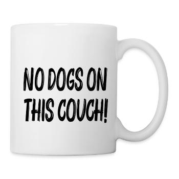 Hund Dog - Tasse - Weiß - Rechts