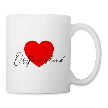 i Love Ostfriesland - Tasse - Weiß - Rechts