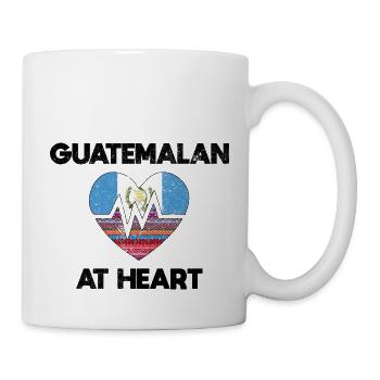 Guatemala drapeau guatémaltèque ADN I cadeau - Mug blanc - blanc - Droite