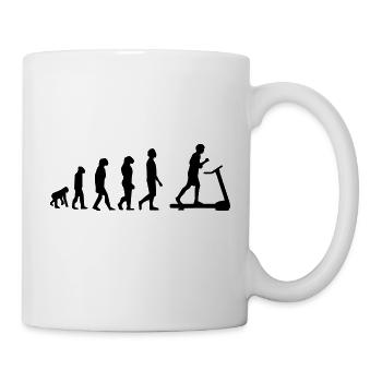 Treadmill evolution - Mug - white - Right