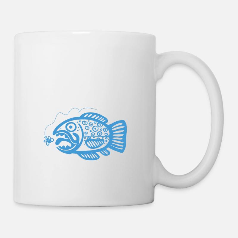 truite inca - Mug blanc - blanc