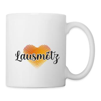 Lausmötz, Lausmädchen, Tochter - Tasse - Weiß - Rechts
