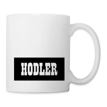 Bitcoin Trading Crypto Aktien - Tasse - Weiß - Rechts