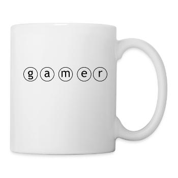 Jeu PC de jeu - Mug blanc - blanc - Droite
