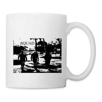 Bride Squad - Demoiselles d’honneur - Noir - Mug blanc - blanc - Droite