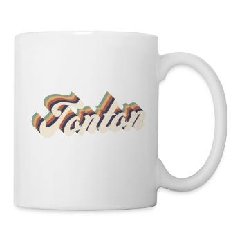 tonton vintage - Mug blanc - blanc - Droite