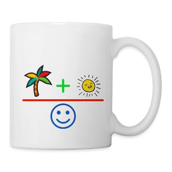 Holiday feeling - Mug - white - Right