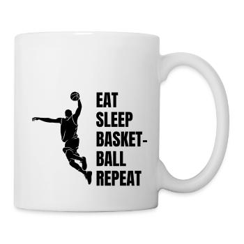 Basket-ball Équipe de basket-ball Joueurs de basket-ball - Mug blanc - blanc - Droite