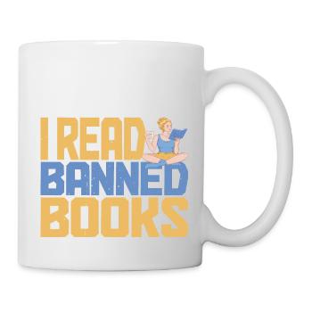 I Read Banned Books 58 - Mug - white - Right