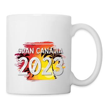 Gran Canaria 2023 - Tasse - Weiß - Rechts