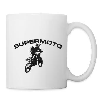 SUPER MOTO jump - Mug - white - Right