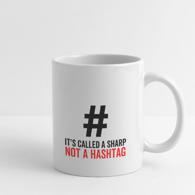 It's Called a Sharp Not a Hashtag Mug
