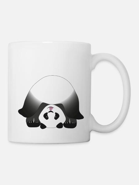 Panda-Finger - Tasse - Weiß
