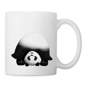 Doigt de panda 3d - Mug blanc - blanc - Droite