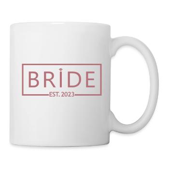 2023 Fiançailles Mariage Douche nuptiale - Mug blanc - blanc - Droite
