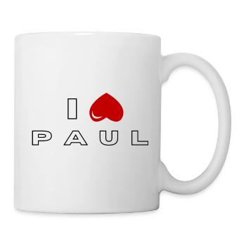 Ich hasse Paul - Tasse - Weiß - Rechts
