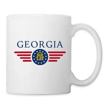 Georgia - Tasse - Weiß - Rechts