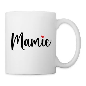 Mamie d'Amour | fête des mères - Mug blanc - blanc - Droite