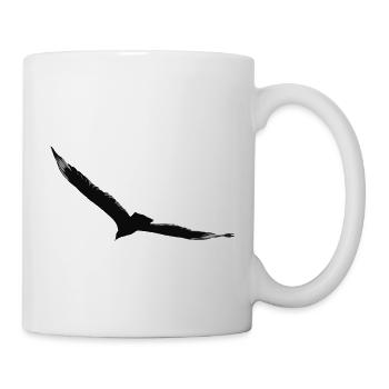 aigle volant - Mug blanc - blanc - Droite
